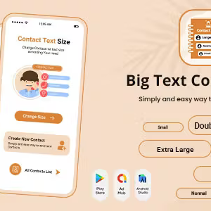 Big Text Contact - Contact Book - Contacts Plus - TextPlus Contact - Large Text Contacts