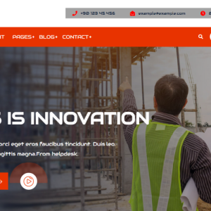Bikor - Construction and Architecture WordPress theme