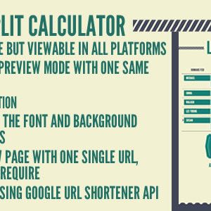 Bill Split Calculator