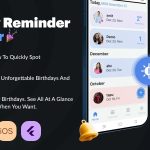 Birthday Reminder Flutter App | Admob Ads