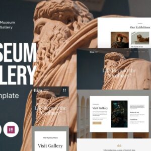 Biza - Museum And Art Gallery Multipurpose Responsive WordPress Theme