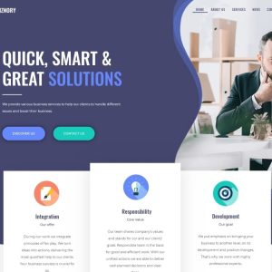Biznory - Business WordPress Elementor Theme