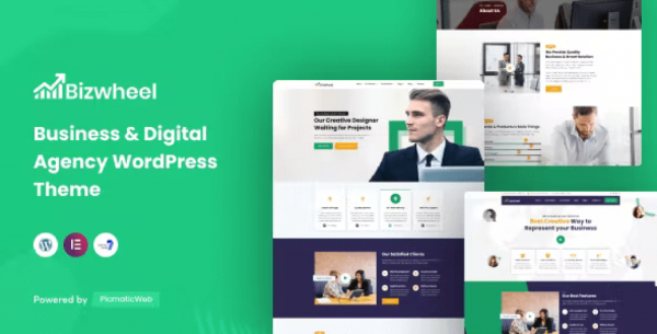 Bizwheel – Creative Business WordPress Theme - Image 1