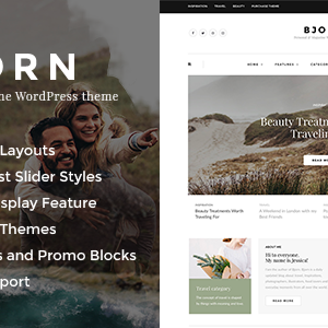 Bjorn - Responsive WordPress Personal Blog Theme