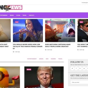 BlazingNews - News Magazine Responsive WordPress Theme