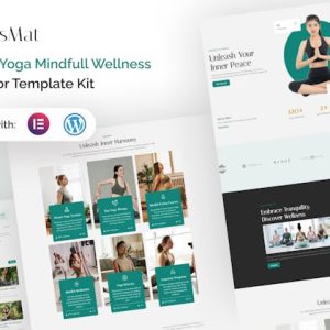 BlissMat - Yoga & Wellness Elementor Template Kit