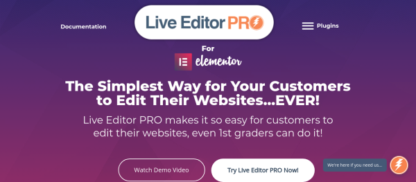Blitz Live Editor PRO for Elementor - Image 1
