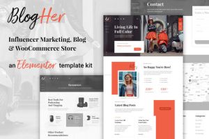 Blogher influencer marketing elementor template kit gplpixel 1.jpg