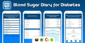 Blood sugar diary for diabetes alarm reminder blood pressure body.jpeg