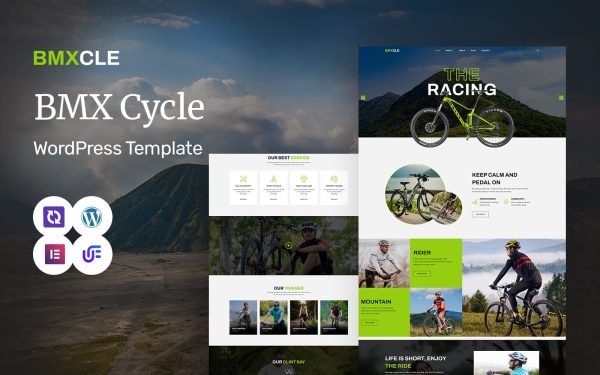 Bmxcle - BMX And Bicycle Multipurpose Modern WordPress Elementor Theme - Image 1