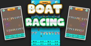 Boat racing cross platform math game gplpixel.jpg