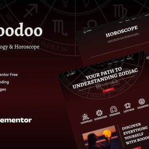 Boodoo - Astrology & Horoscope Elementor Template Kit