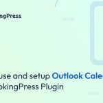 BookingPress Outlook Calendar Integrations