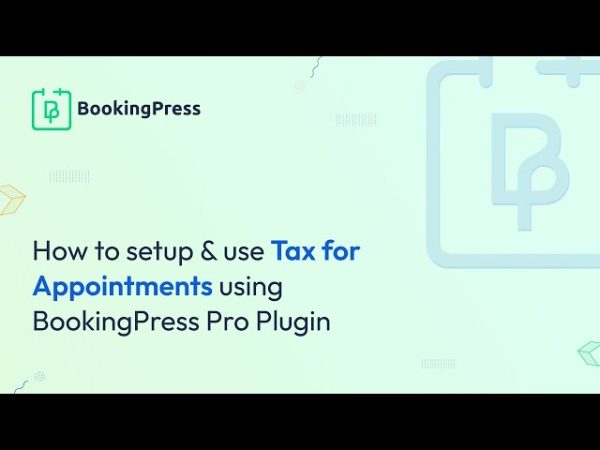 BookingPress Tax - Image 1