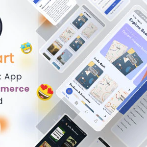 BookKart: Flutter 3.x eBook Reader App For WordPress with WooCommerce