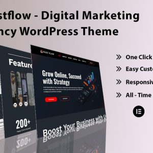 Boostflow - Digital Marketing Agency WordPress Theme