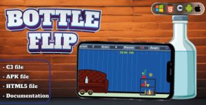 Bottle flip physics based game html5 construct 3 gplpixel.jpg