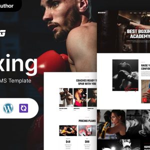 Boxeng - Boxing WordPress Elementor Theme
