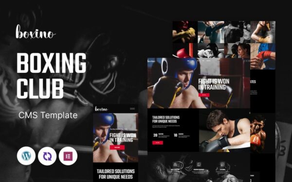 Boxino - Boxing Club Multipurpose Responsive WordPress Theme - Image 1