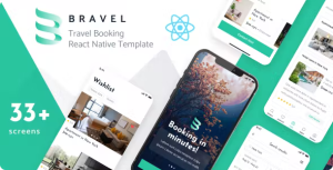 Bravel travel booking react native template codermarket.png