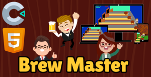 Brew master tapper like in construct 3 html5 js game gplpixel.png