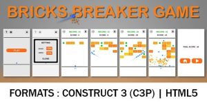Bricks breaker game construct 3 c3p html5 bricks blaster endless game .jpg
