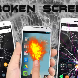 Broken Screen Prank - Android Application + Admob Integration