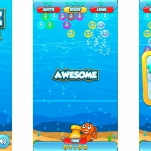 Bubble Shooter - HTML5 Game + Android + AdMob (Construct 3 | Construct 2 | Capx)