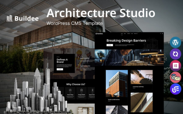 Buildee - Architecture studio WordPress Theme - Image 1