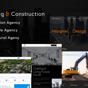 Builder Construction Architectural and Real Estate WordPress Theme