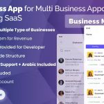 Business App Shop App (Flutter) for Multi Business Appointment Booking SaaS Marketplace System