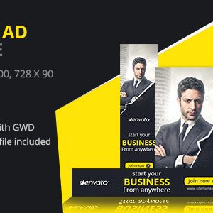 Business | HTML5 Google Banner Ad 04