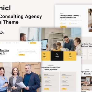 Businicl - Business Consulting WordPress Theme