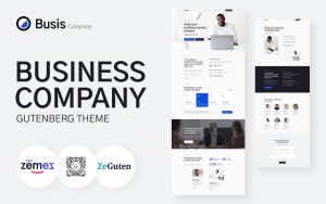 Busis company business gutenberg theme.jpg