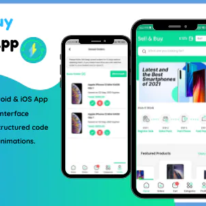 Buy and Sell used mobile and electronics - Flutter App UI Kit