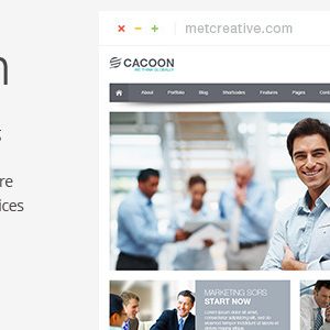 Cacoon - Responsive Business Theme