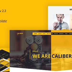 Caliber - Creative Multi Purpose HTML Template
