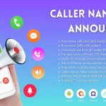 Caller Name and SMS Announcer
