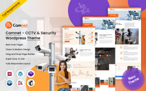 Camnet cctv security wordpress theme.png
