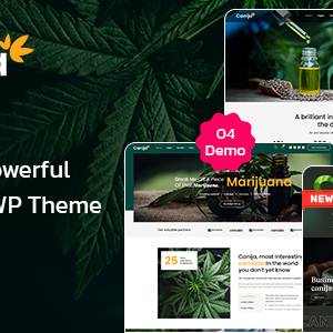 Canija - Marijuana & Cannabis Dispensary WordPress Theme