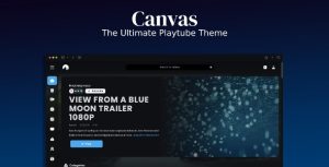 Canvas the ultimate playtube theme codermarket.jpg