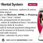 Car Rental System (Native WordPress Plugi )