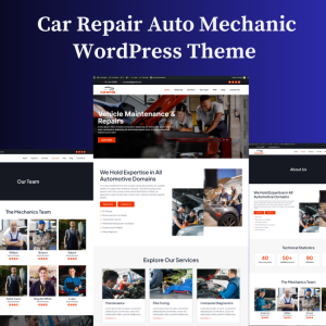 Car Repair Auto Mechanic WordPress Theme