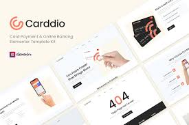 Carddio card payment online banking elementor template kit gplpixel.jpg