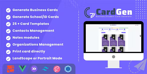 Cardgen business or id card generator codermarket.png