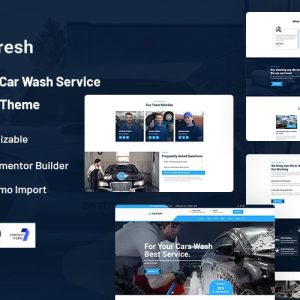 Carfresh - Car Wash Service WordPress Theme