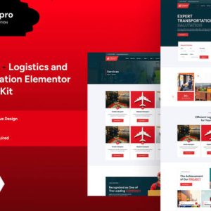 Cargopro - Logistics &Transportation Elementor Pro Template Kit