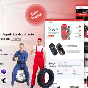Carmake - Car Repair Service & Auto Mechanic WordPress Theme