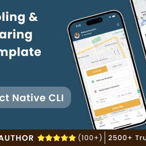 Carpooling App | Bike Pooling App | Ride Sharing App | Car sharing App | React Native CLI | GoPoolar