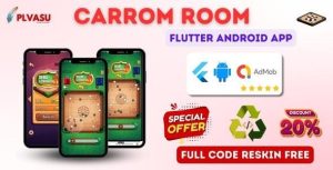Carrom room flutter game app codermarket.jpeg